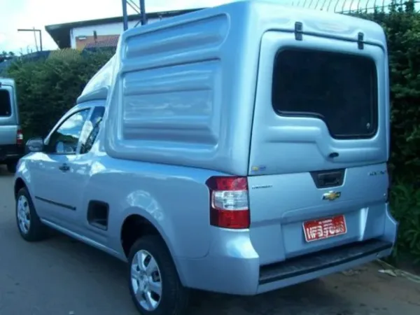 Capota Furgão tampa traseira horizontal - Chevrolet Montana
