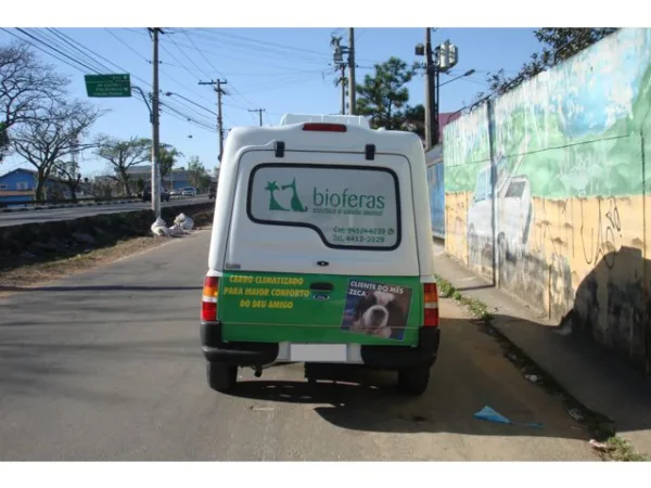 Capota de Fibra com Portas Folha Dupla para Ford Courier