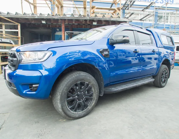 Capota de Fibra com Janelas de Correr com Tela para Ford Ranger